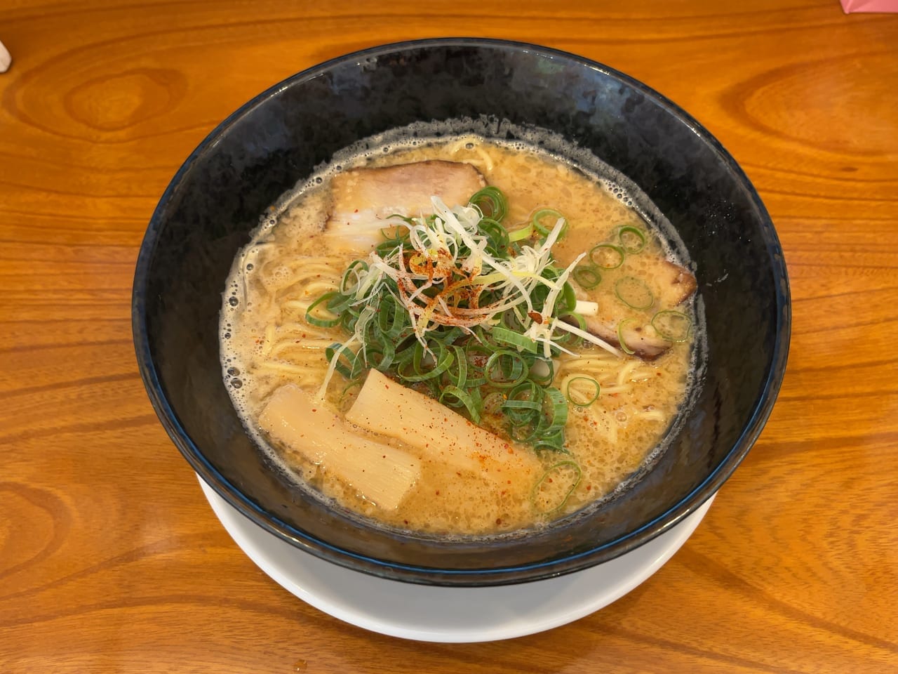 らー麺村崎の鶏白湯ラーメン