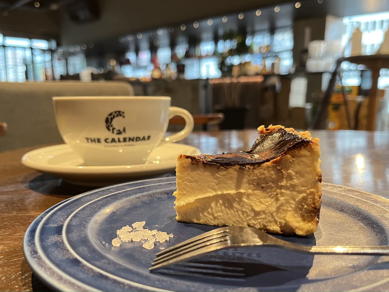 THECALENDARのチーズケーキ