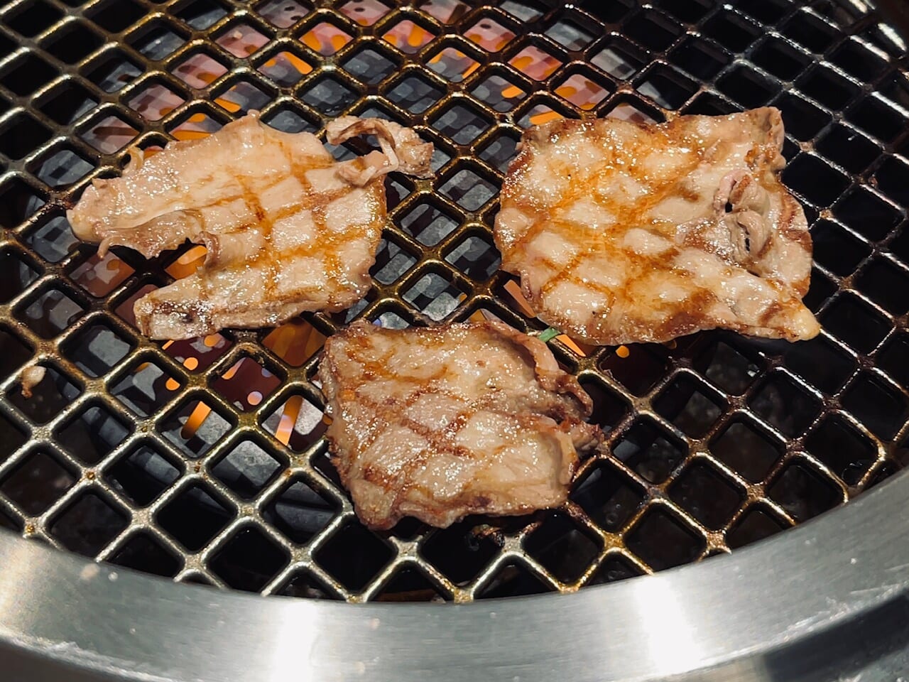 焼肉ろざん瀬田店のネギ塩タン