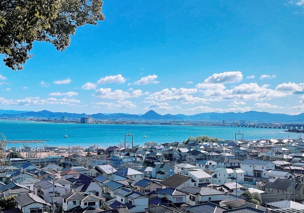 小野妹子公園からの眺め